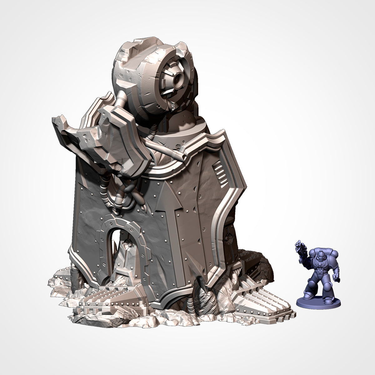 Destroyed Titan Terrain