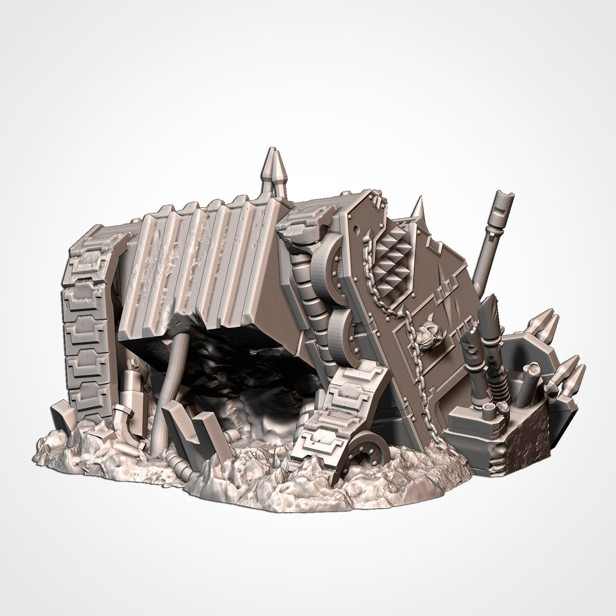 Infernal Destroyed Tanks