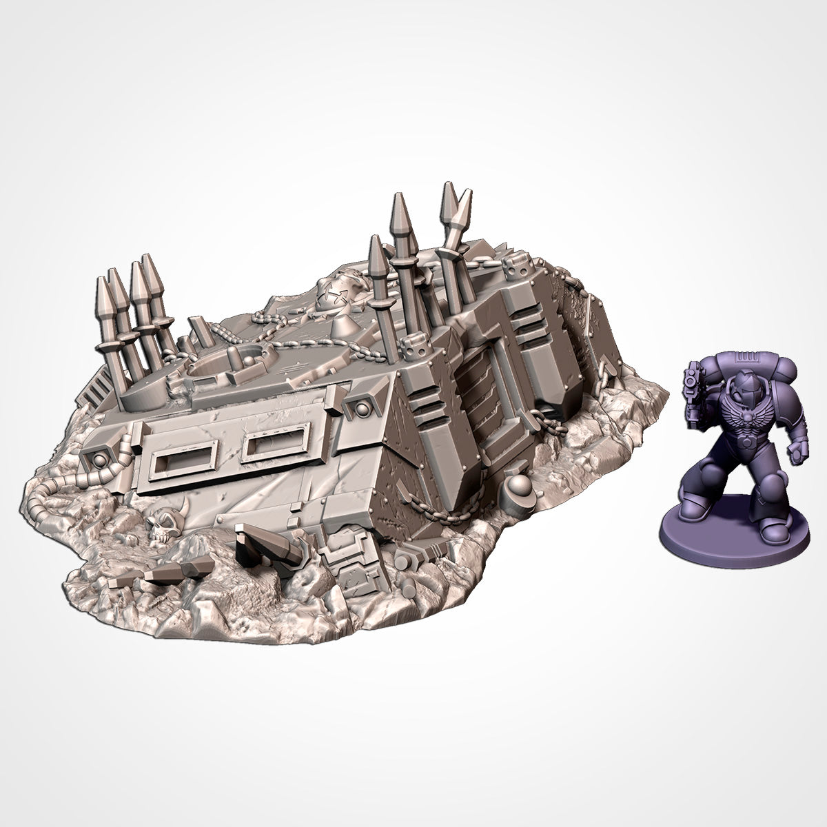 Infernal Destroyed Tanks