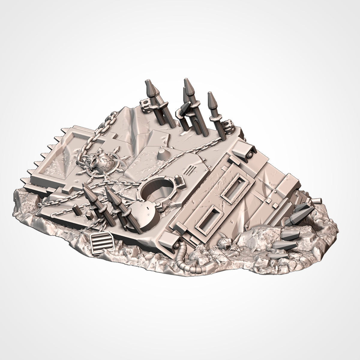 Infernal Destroyed Tanks