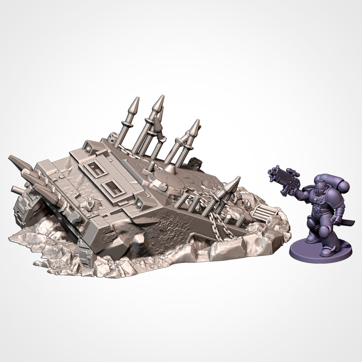 Infernal Destroyed Tanks
