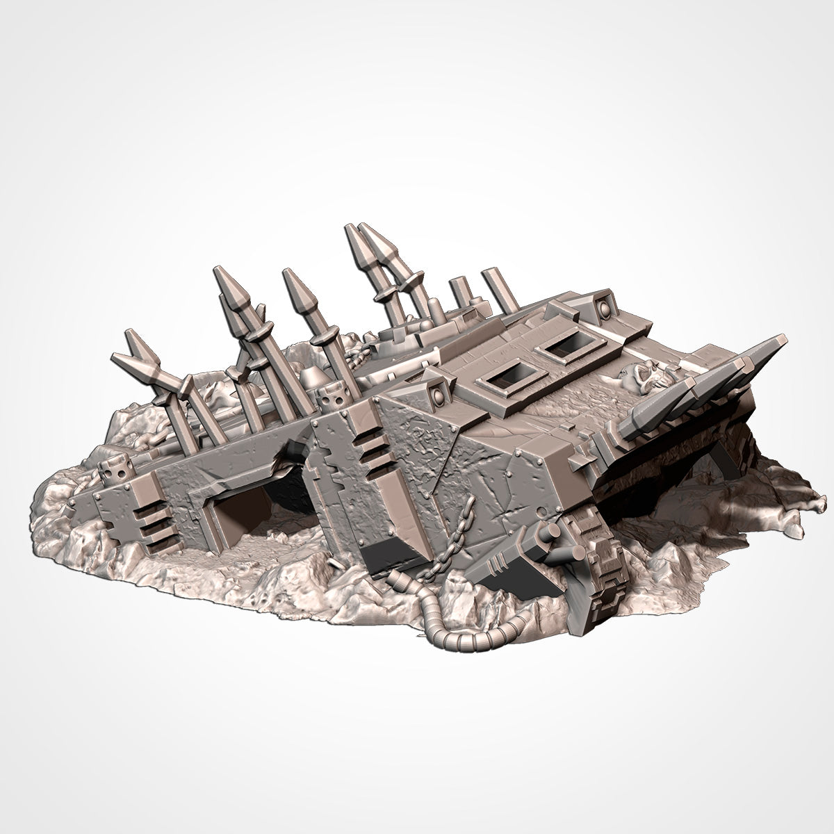 Infernal Destroyed Tanks