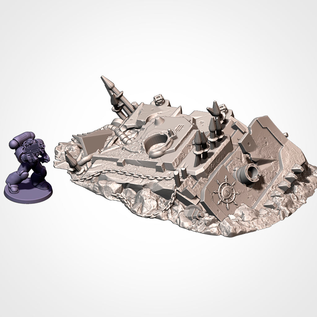 Infernal Destroyed Tanks