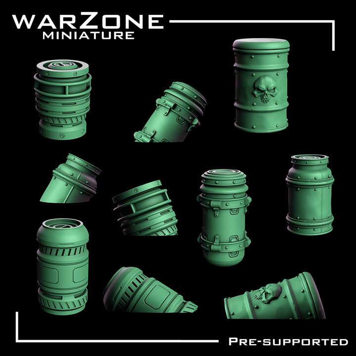WARZONE - Sci-Fi Barrels