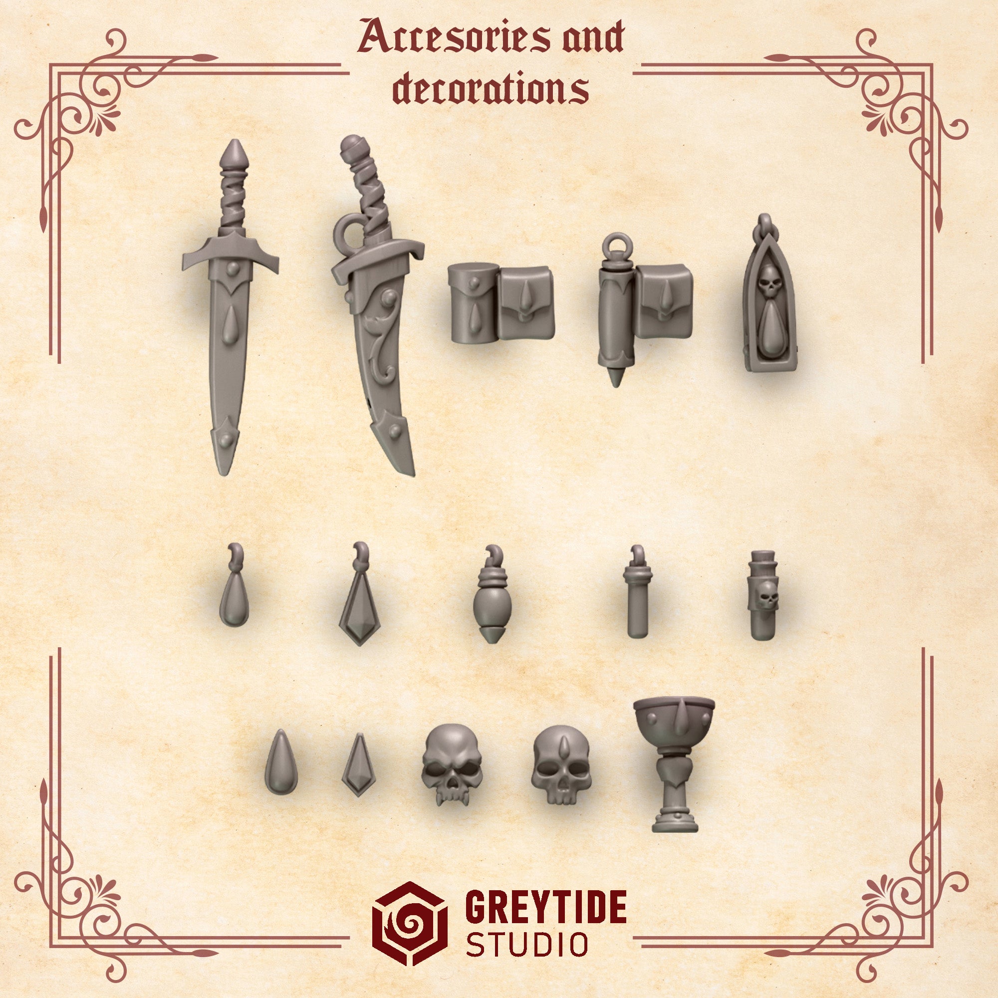 Crimson Lords Accessories