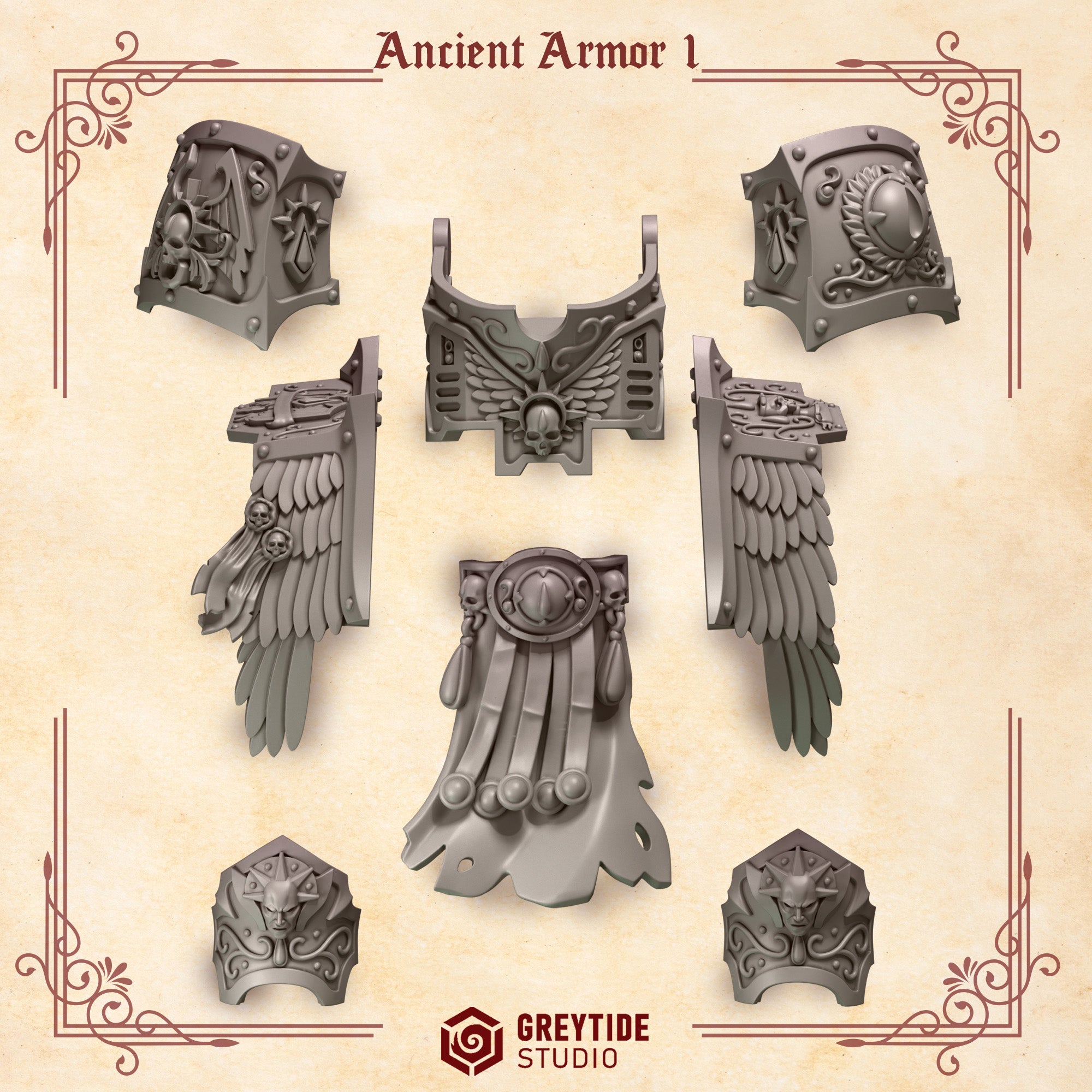 Crimson Lords Ancient Armour