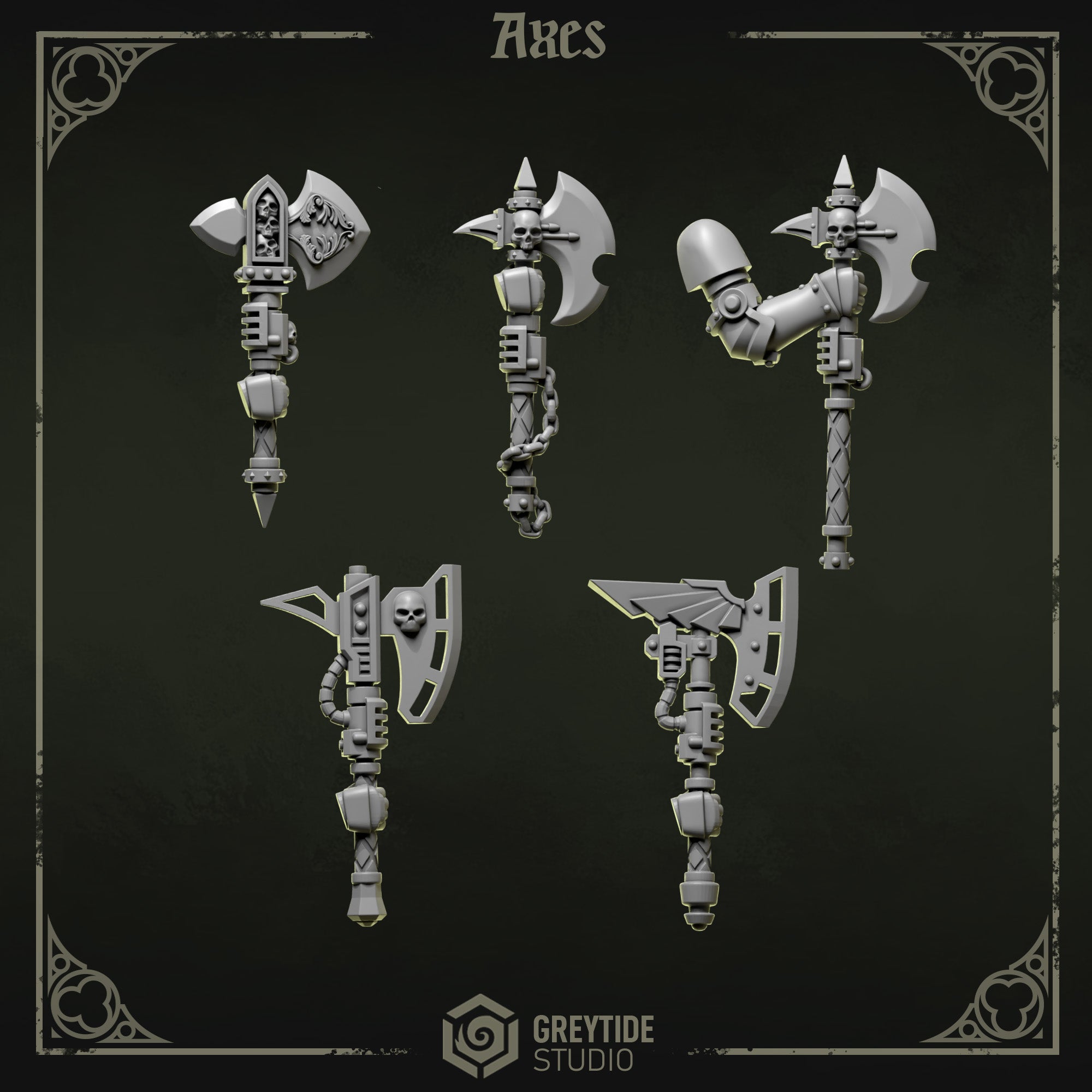Lions Pride/Eternal Crusaders Axes