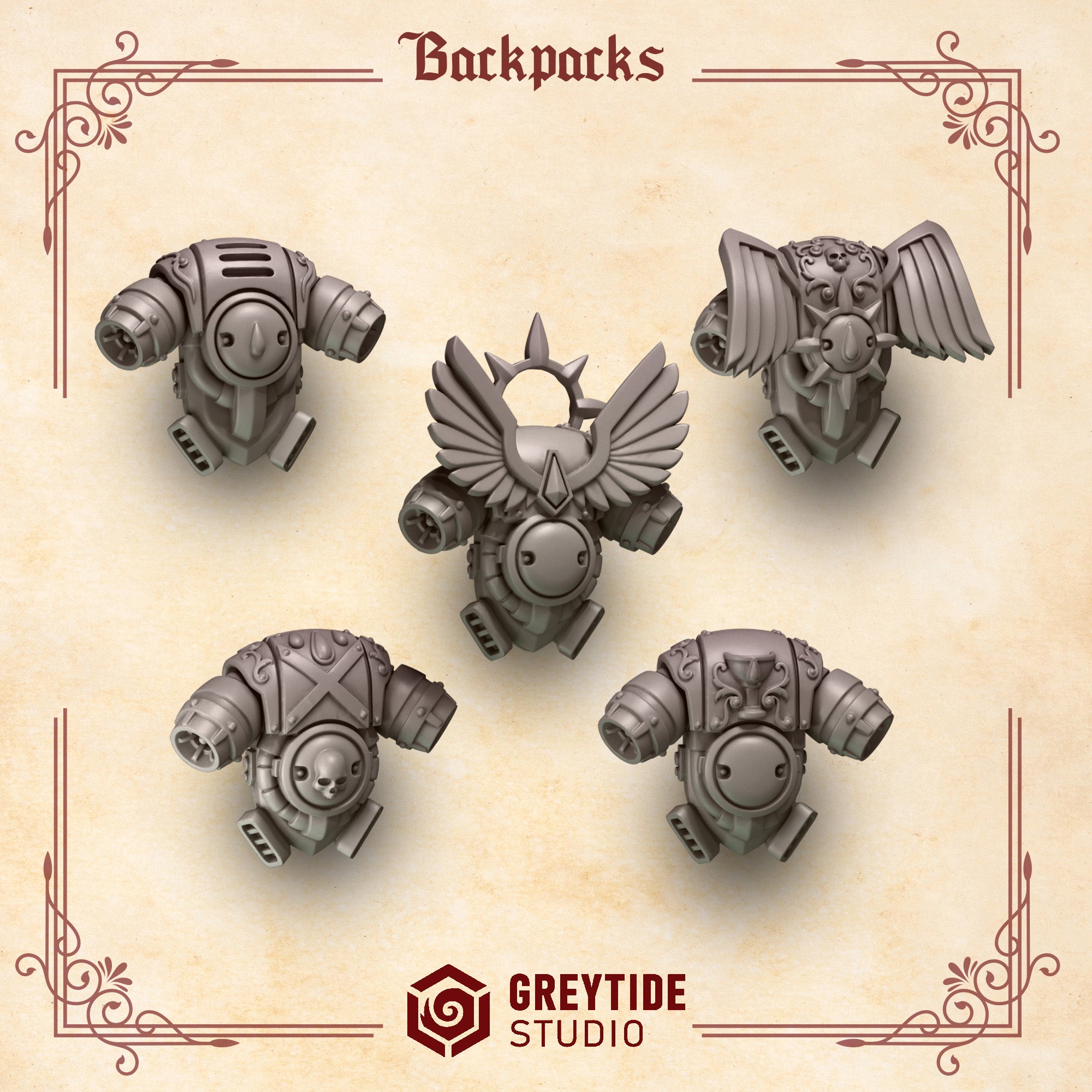 Crimson Lords Backpacks