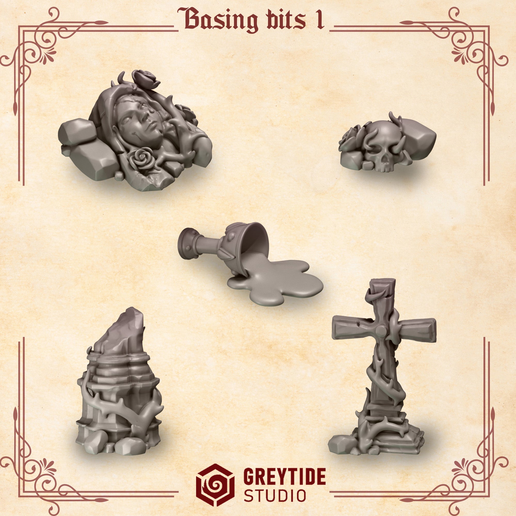 Crimson Lords Basing Bits