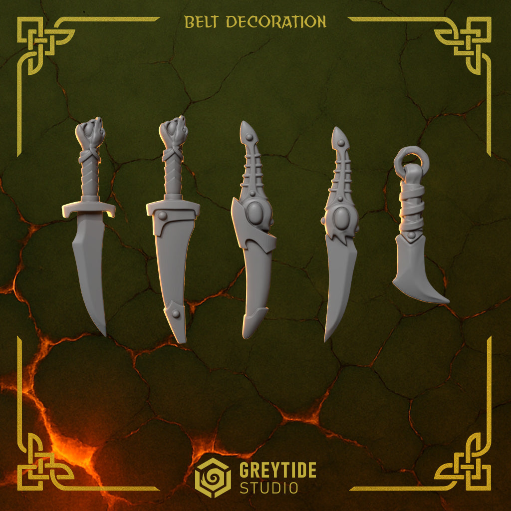 Anvil Wardens Belt Decorations