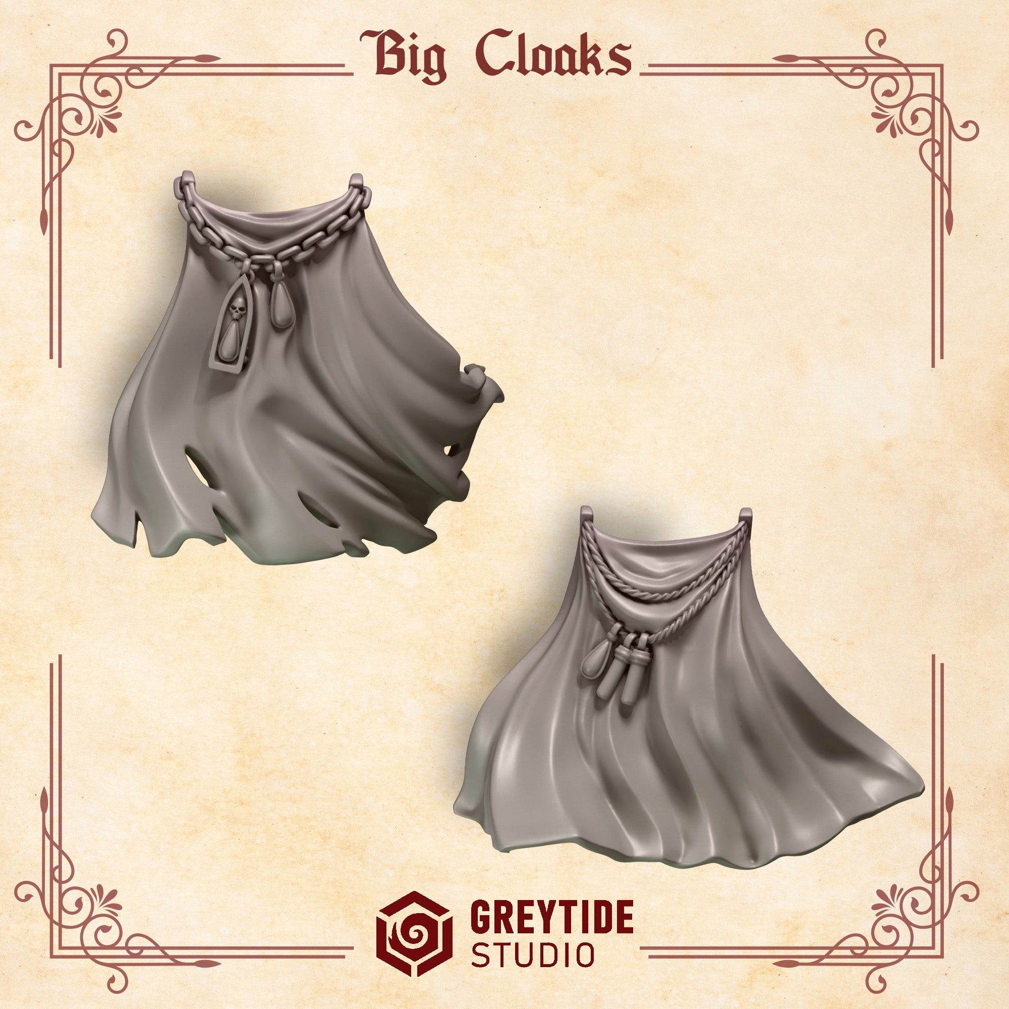 Crimson Lords Big Cloaks