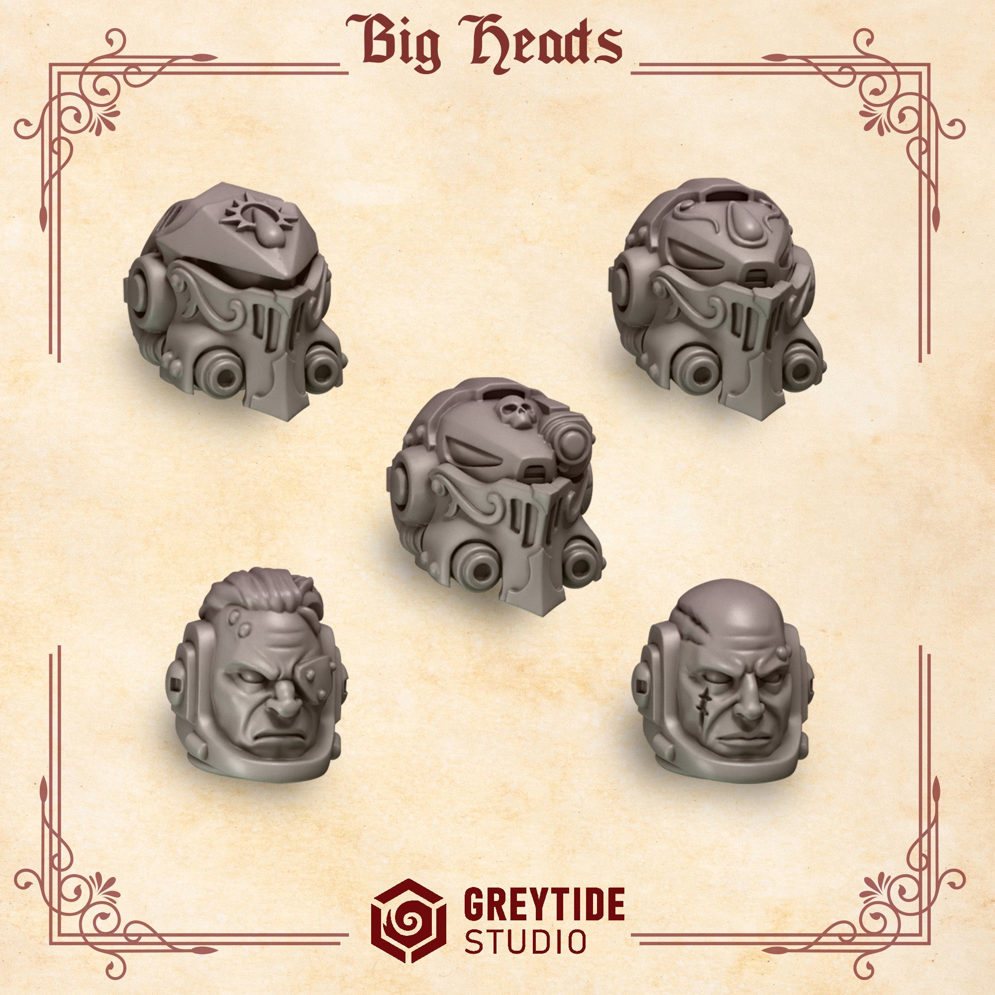 Crimson Lords Big Heads