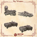 Crimson Lords Big Weapons