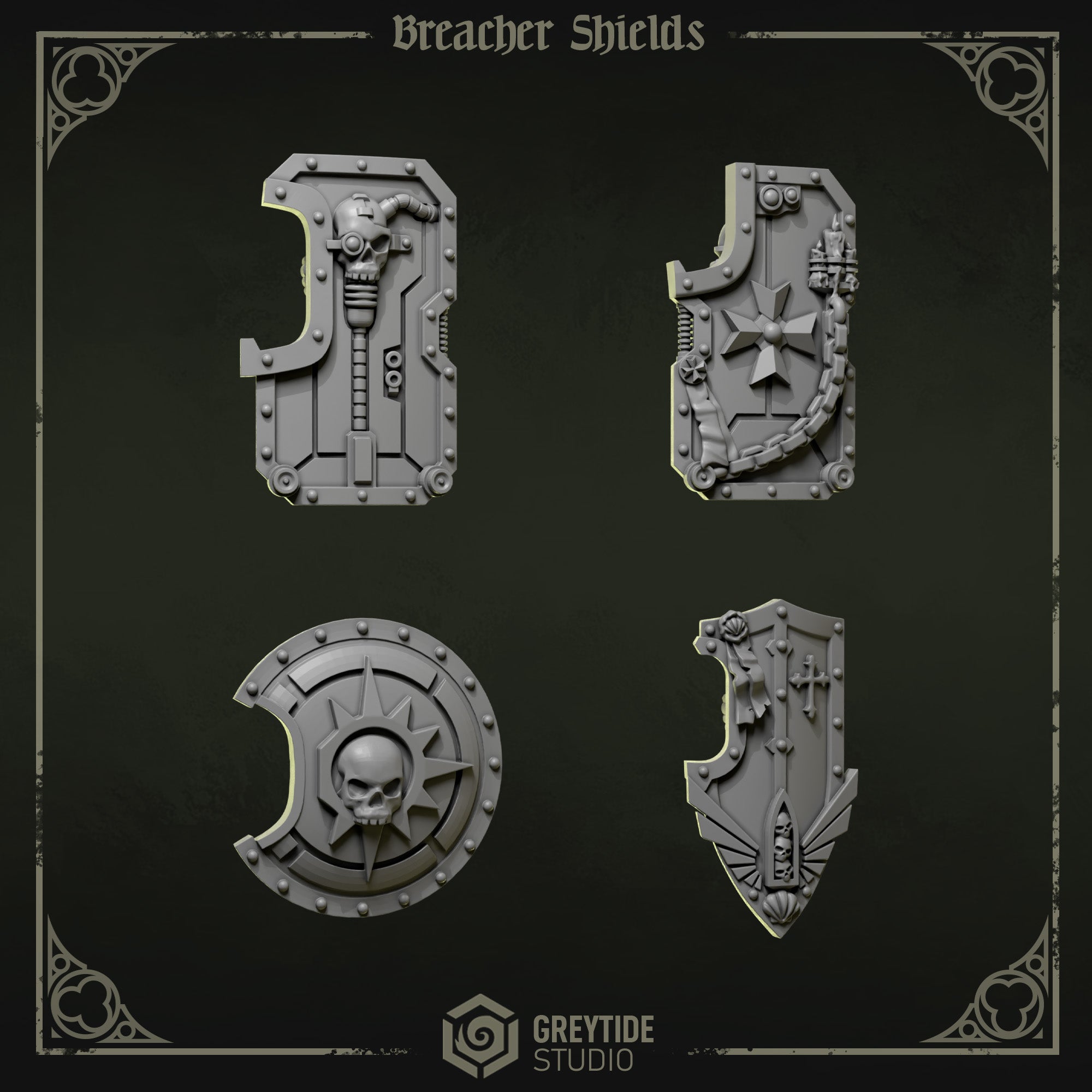 Lions Pride/Eternal Crusaders Breacher Shields