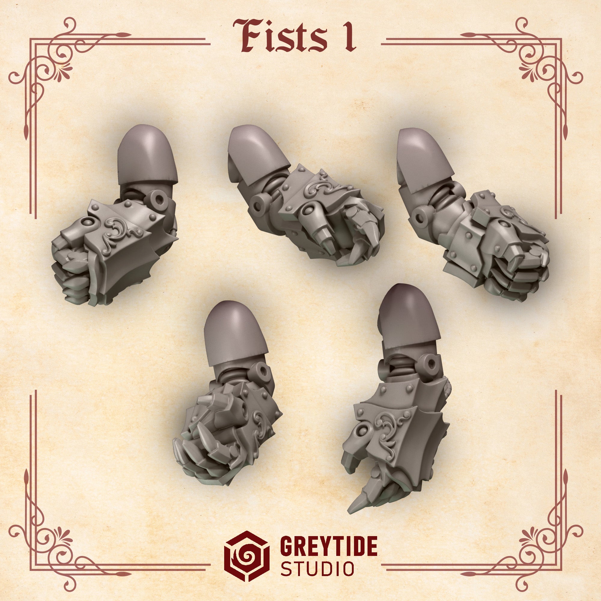 Crimson Lords Fists