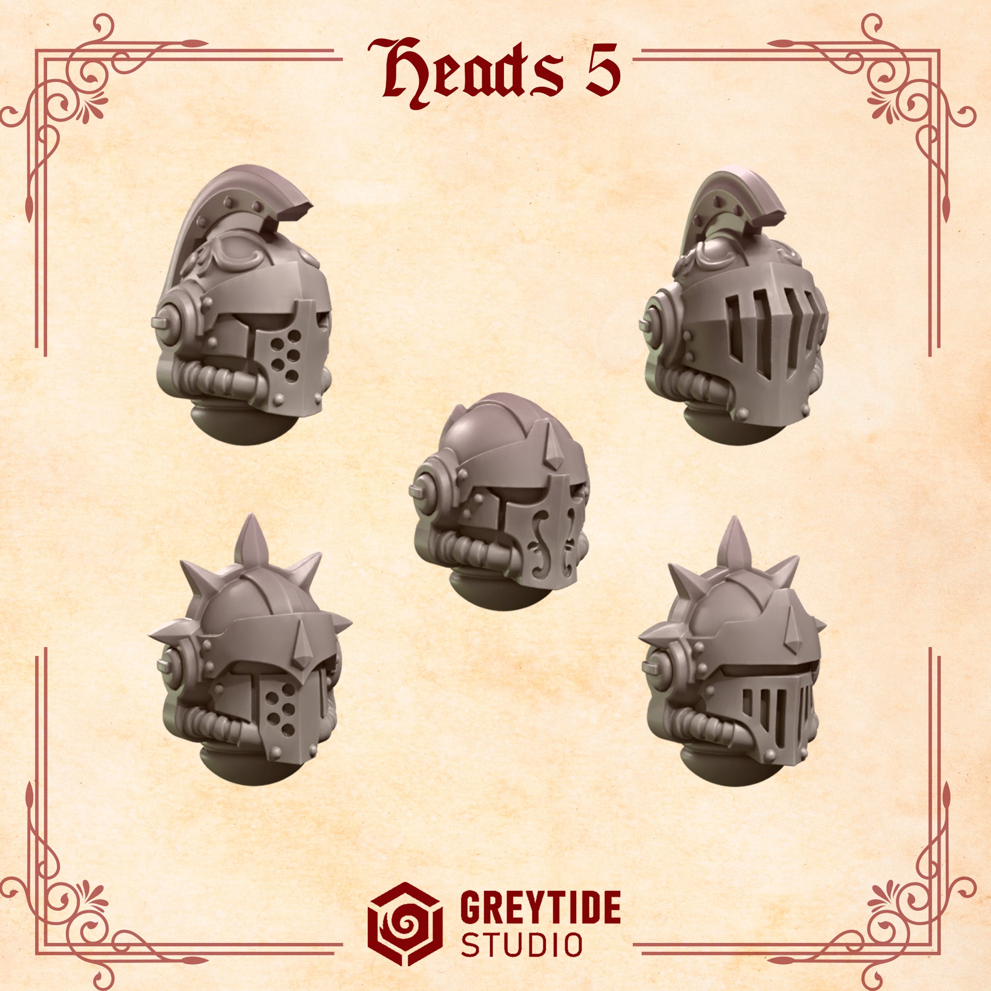 Crimson Lords Heads
