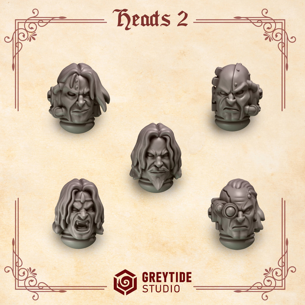 Crimson Lords Heads
