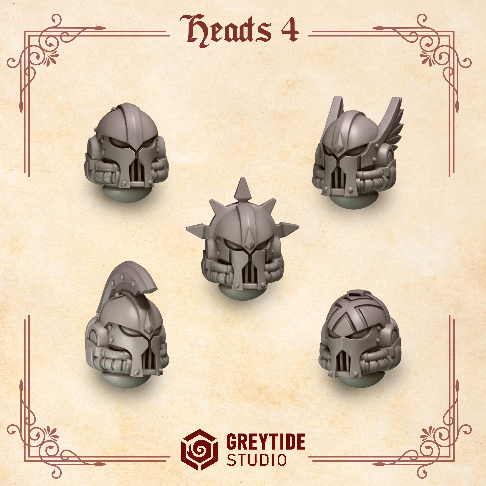 Crimson Lords Heads