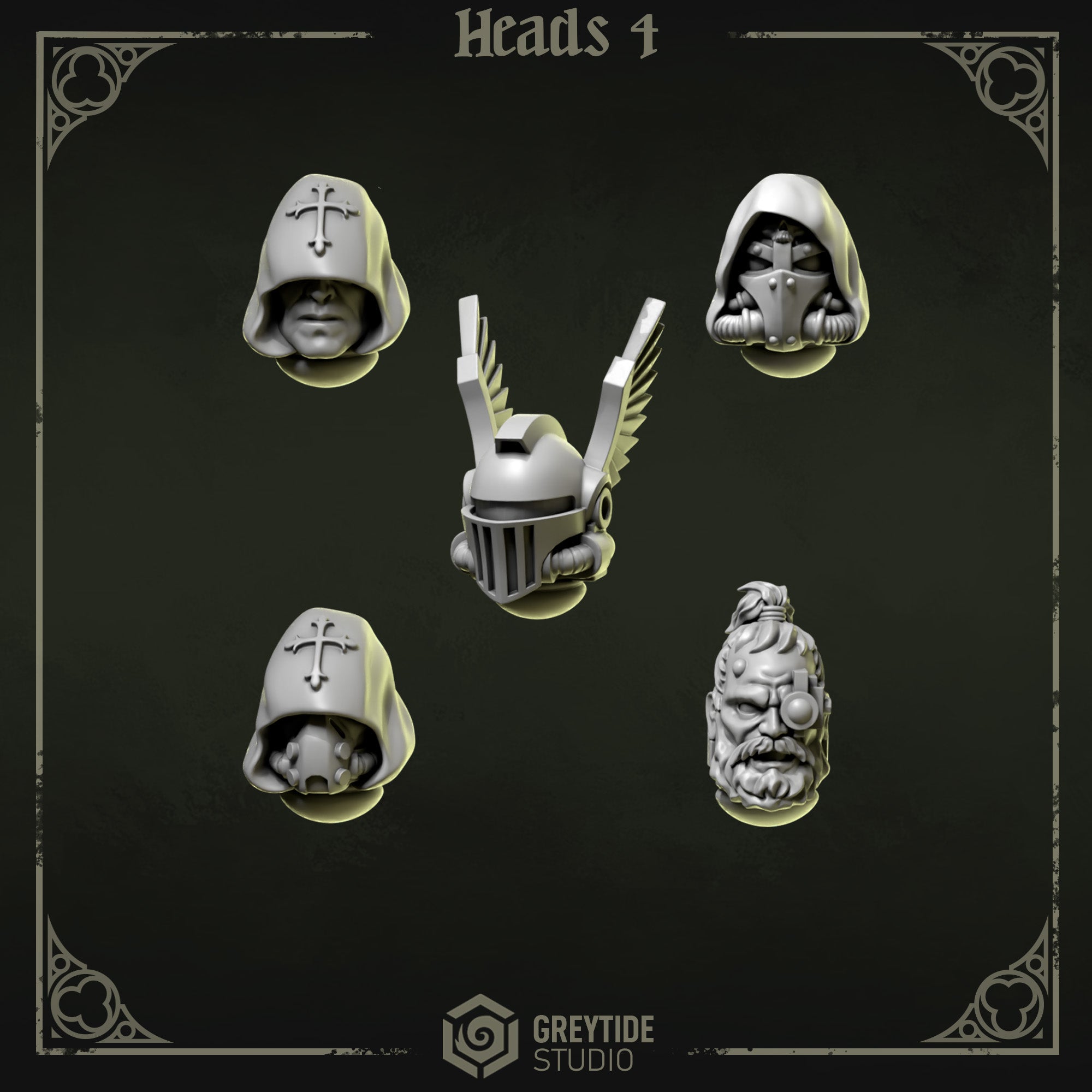 Lions Pride/Eternal Crusaders Heads