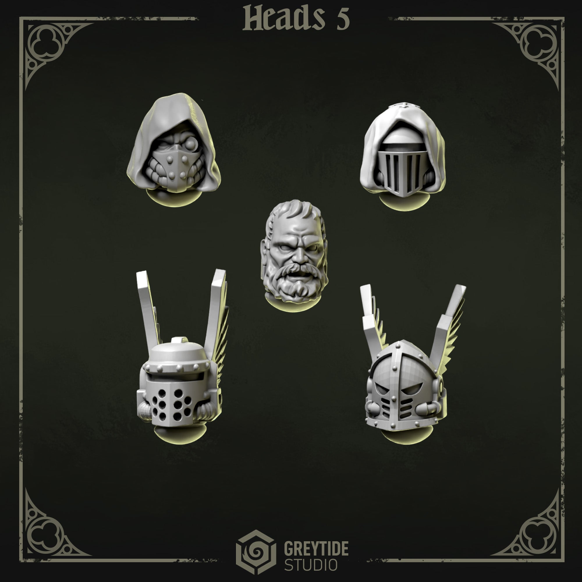 Lions Pride/Eternal Crusaders Heads