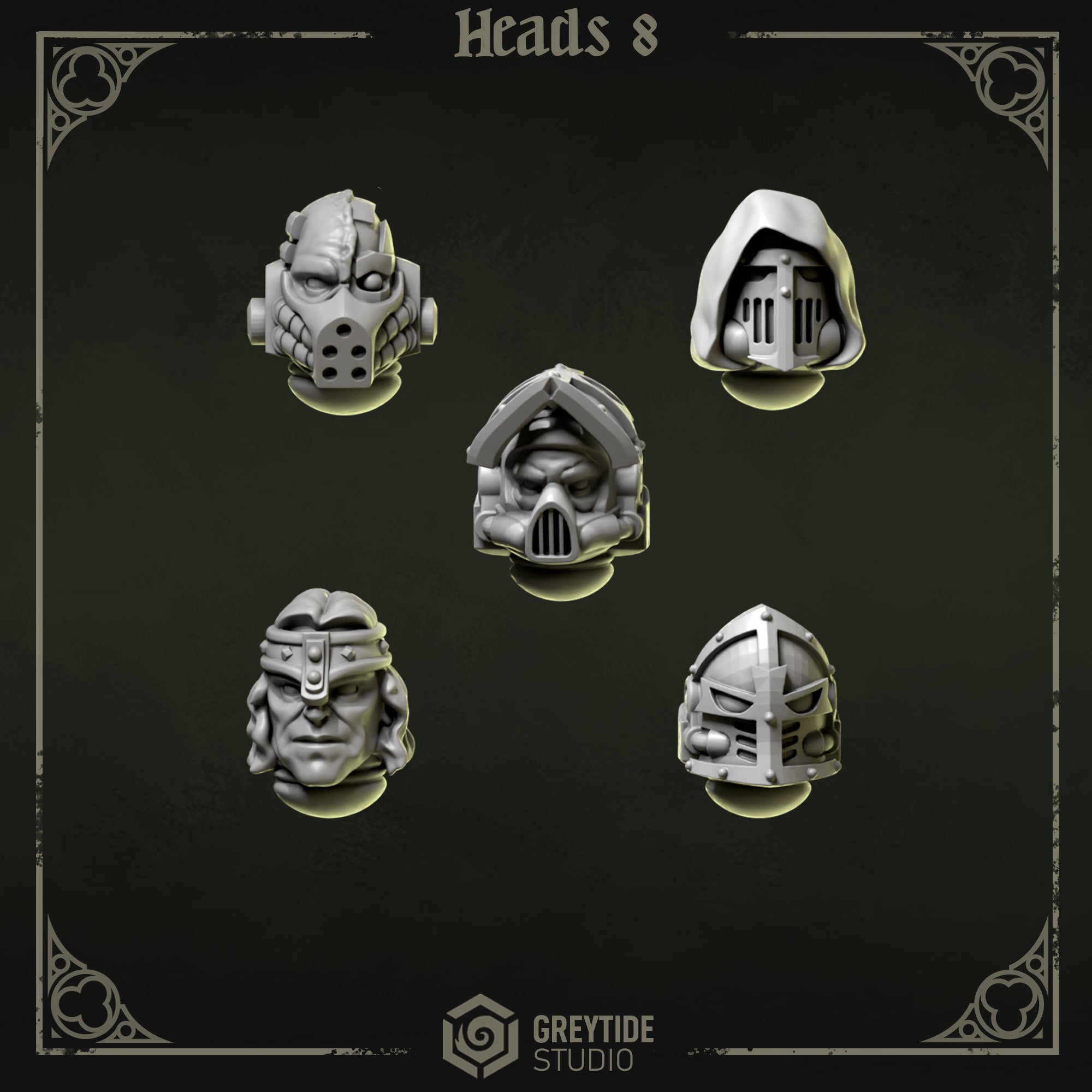 Lions Pride/Eternal Crusaders Heads