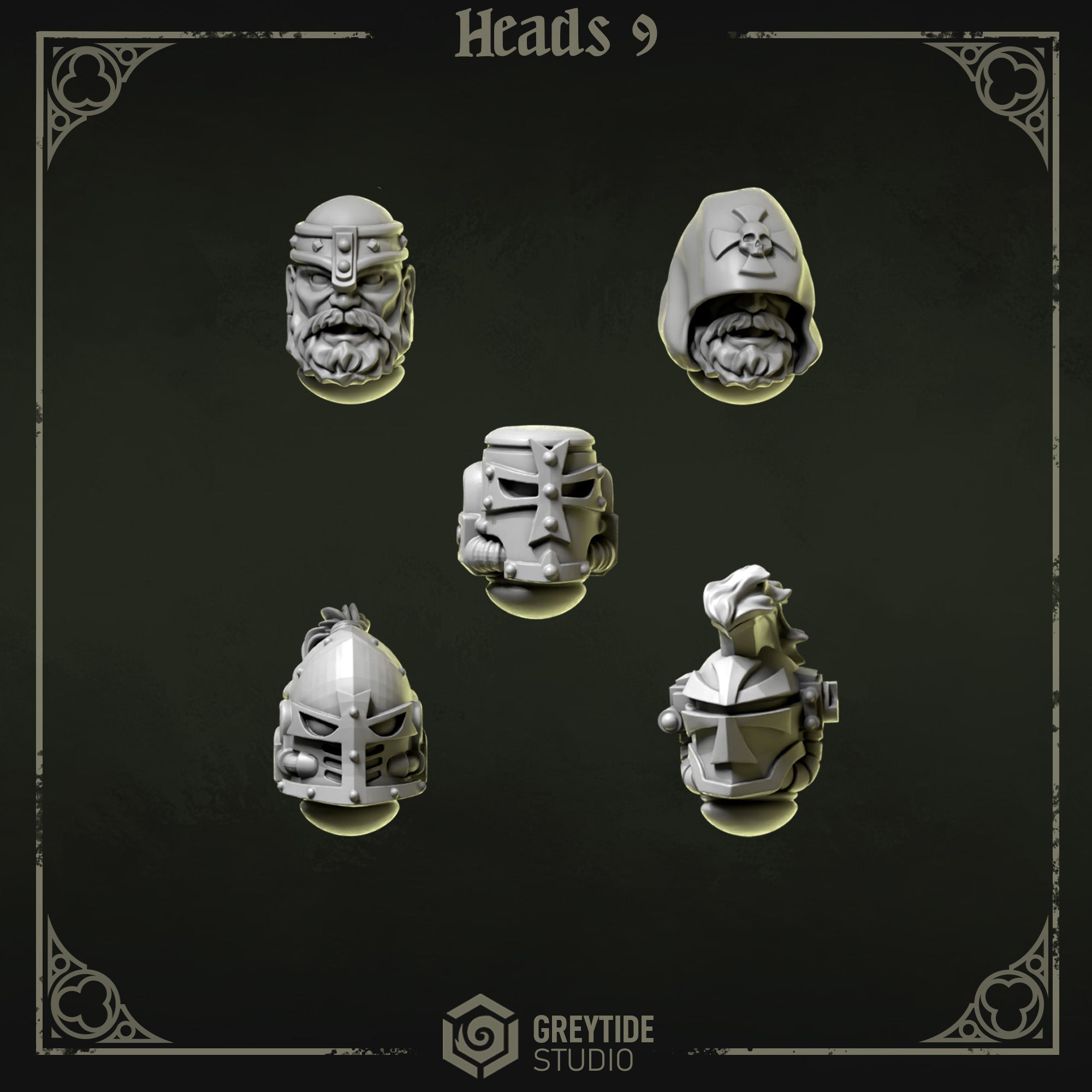 Lions Pride/Eternal Crusaders Heads