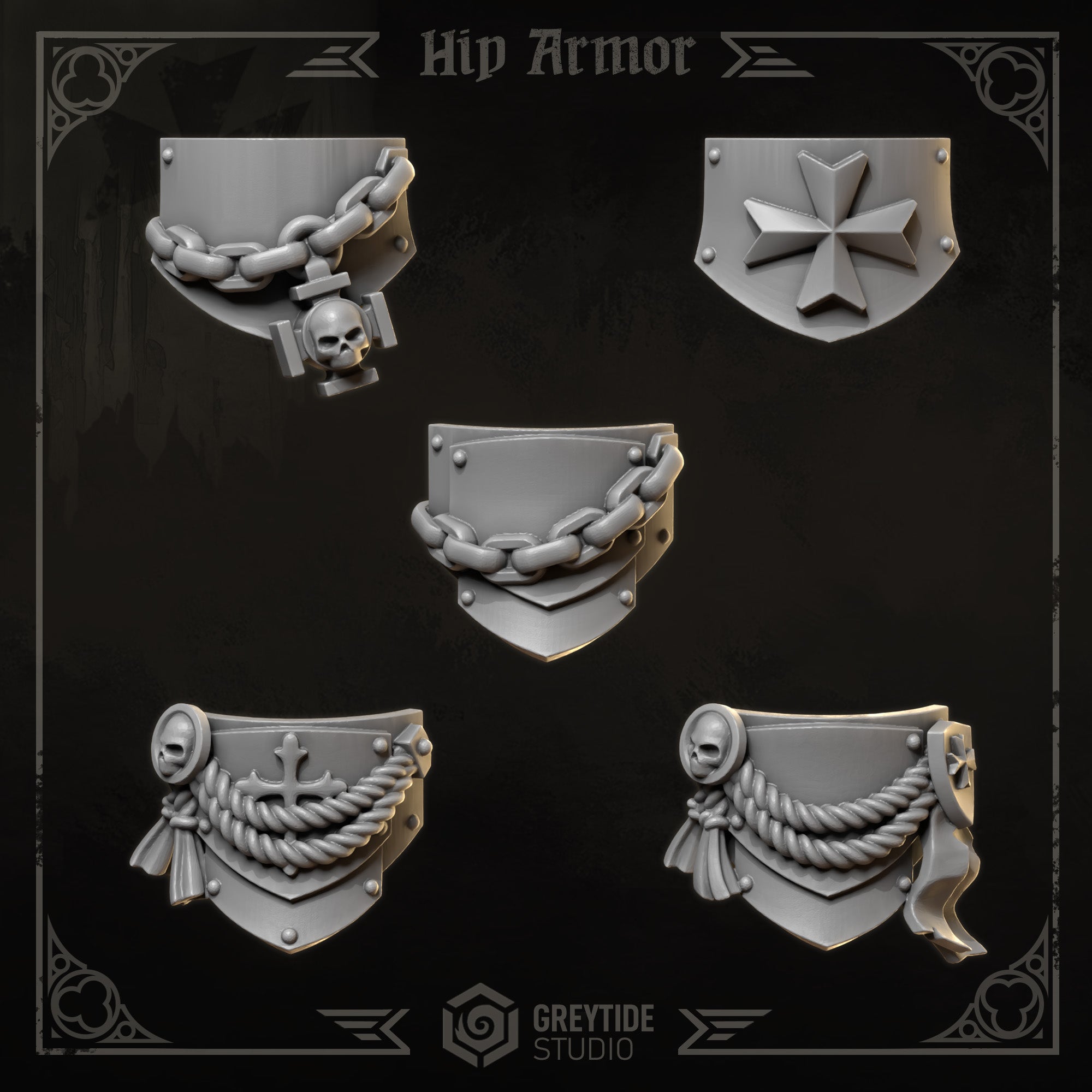 Eternal Crusaders Big Hip Armour