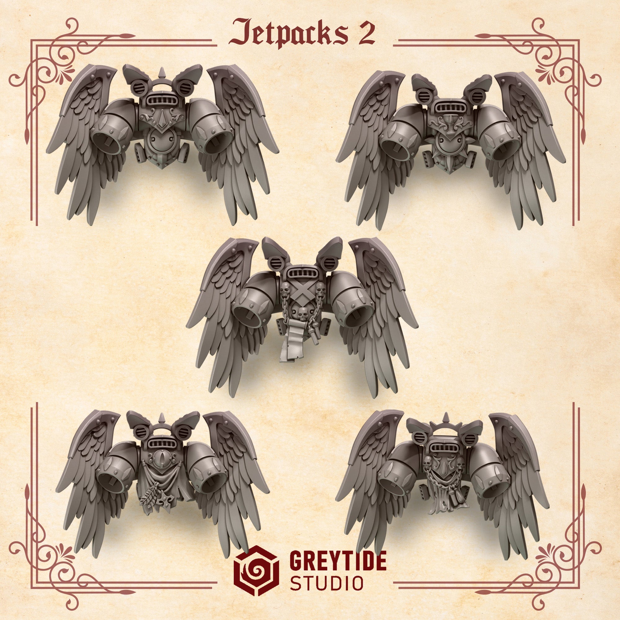 Crimson Lords Jetpacks