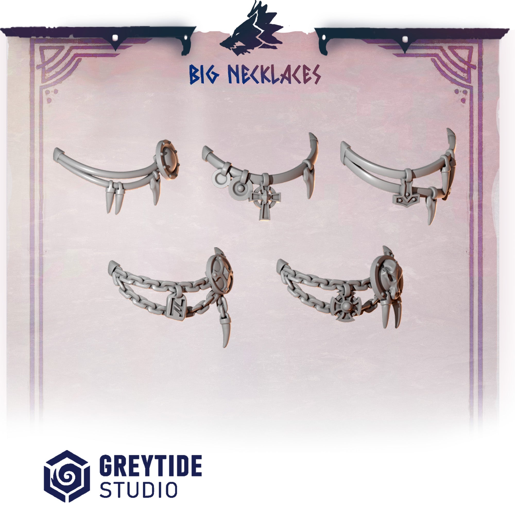 Primal Hounds Big Necklaces