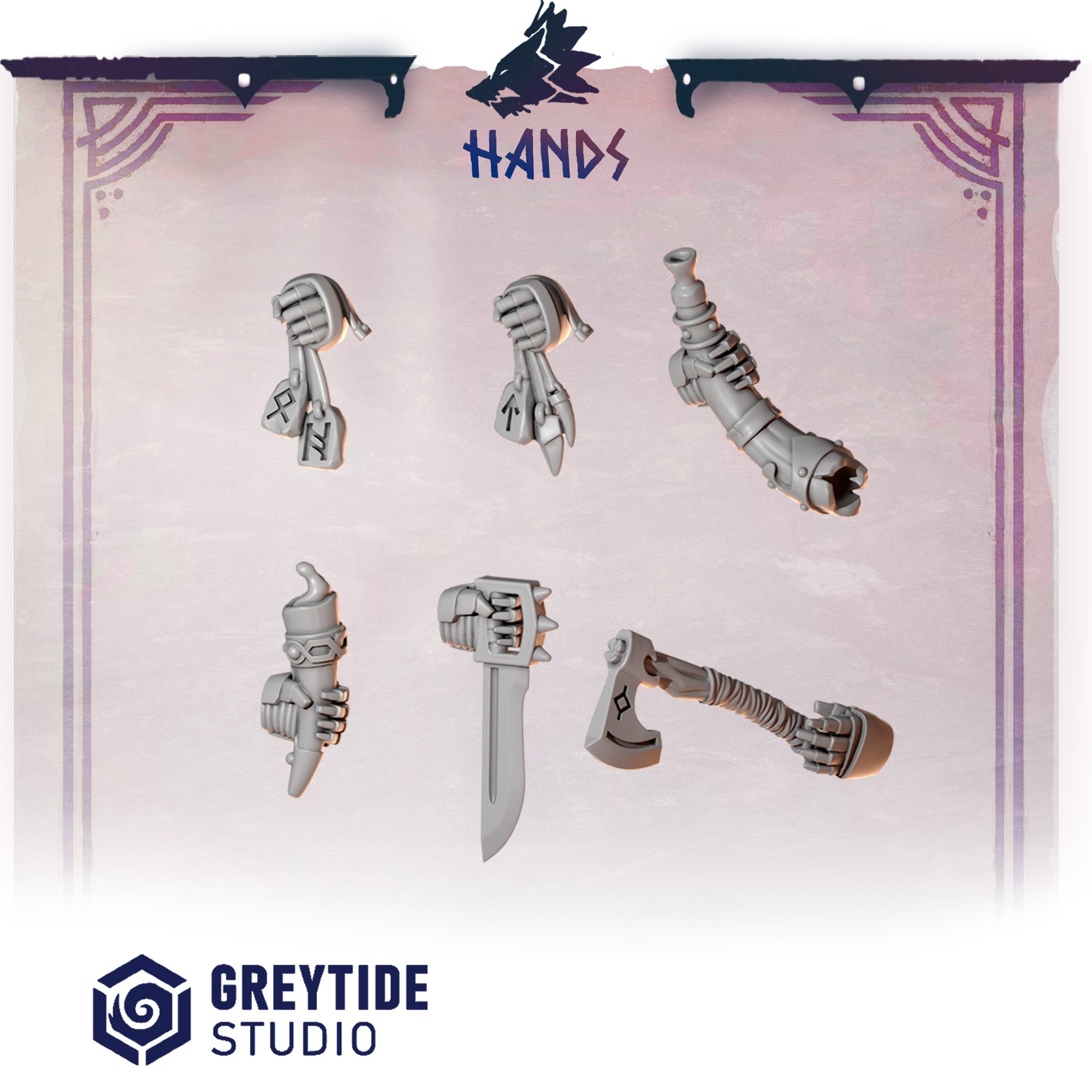 Primal Hounds Hands