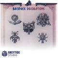 Primal Hounds Backpack Decorations