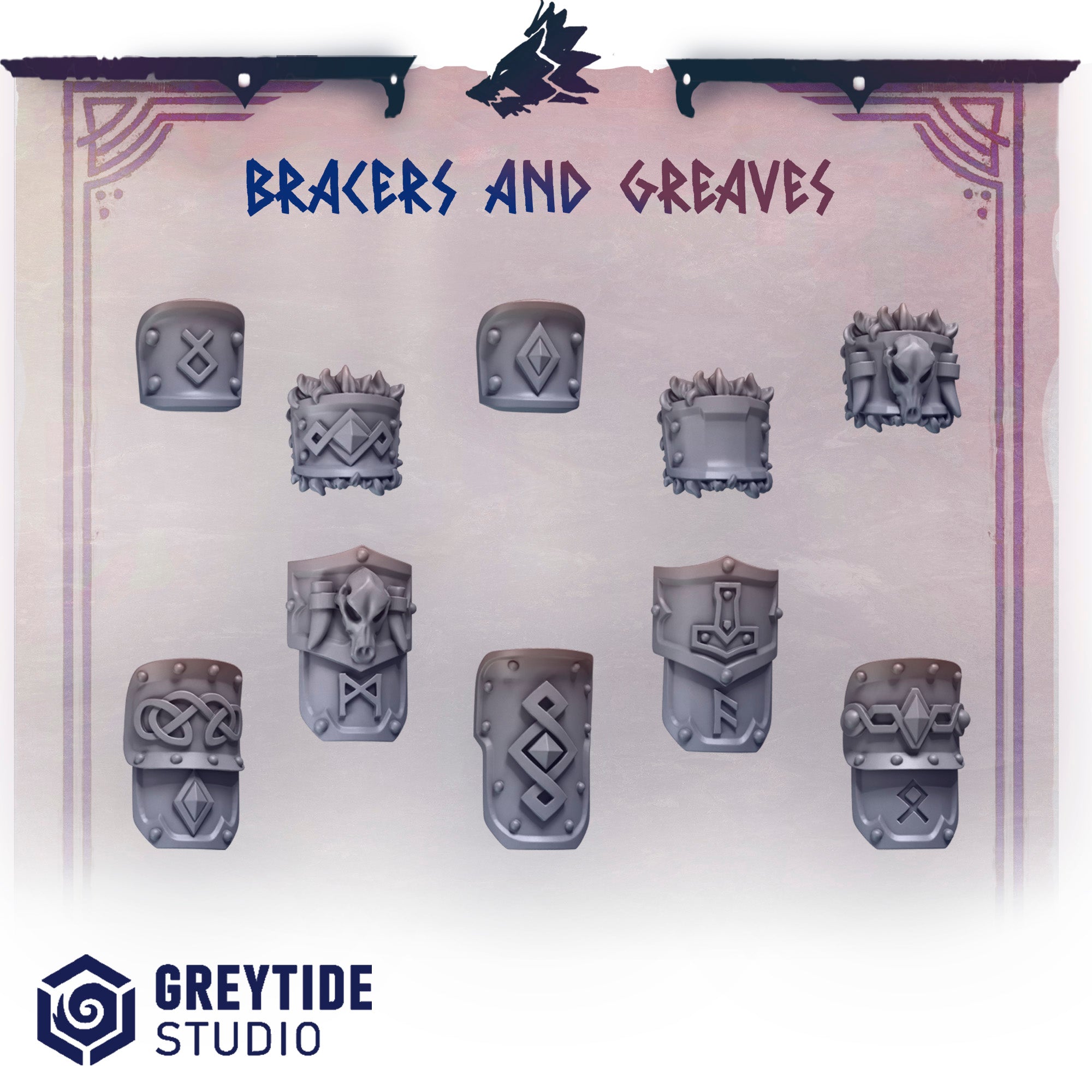 Primal Hounds Bracers & Greaves