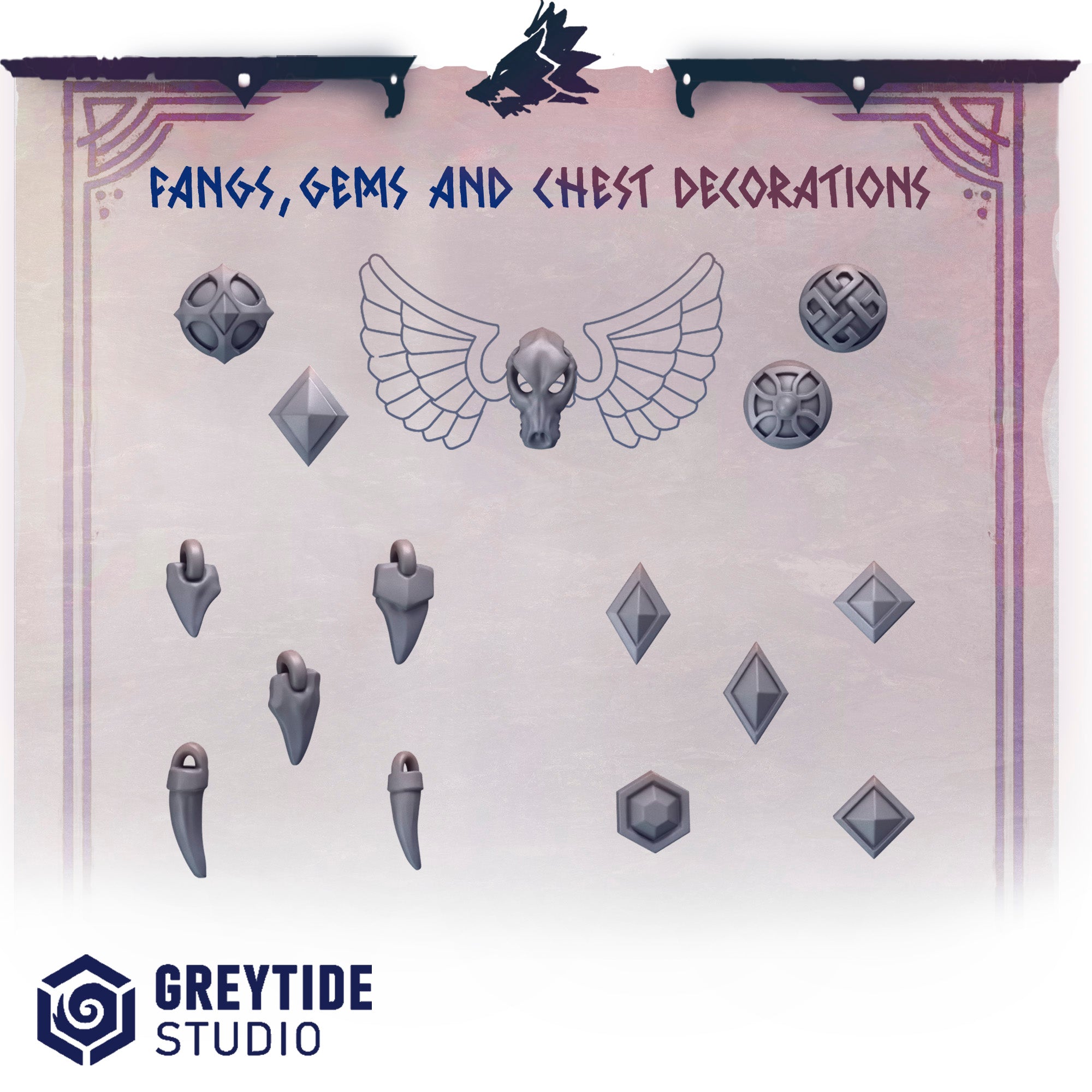 Primal Hounds Decorations