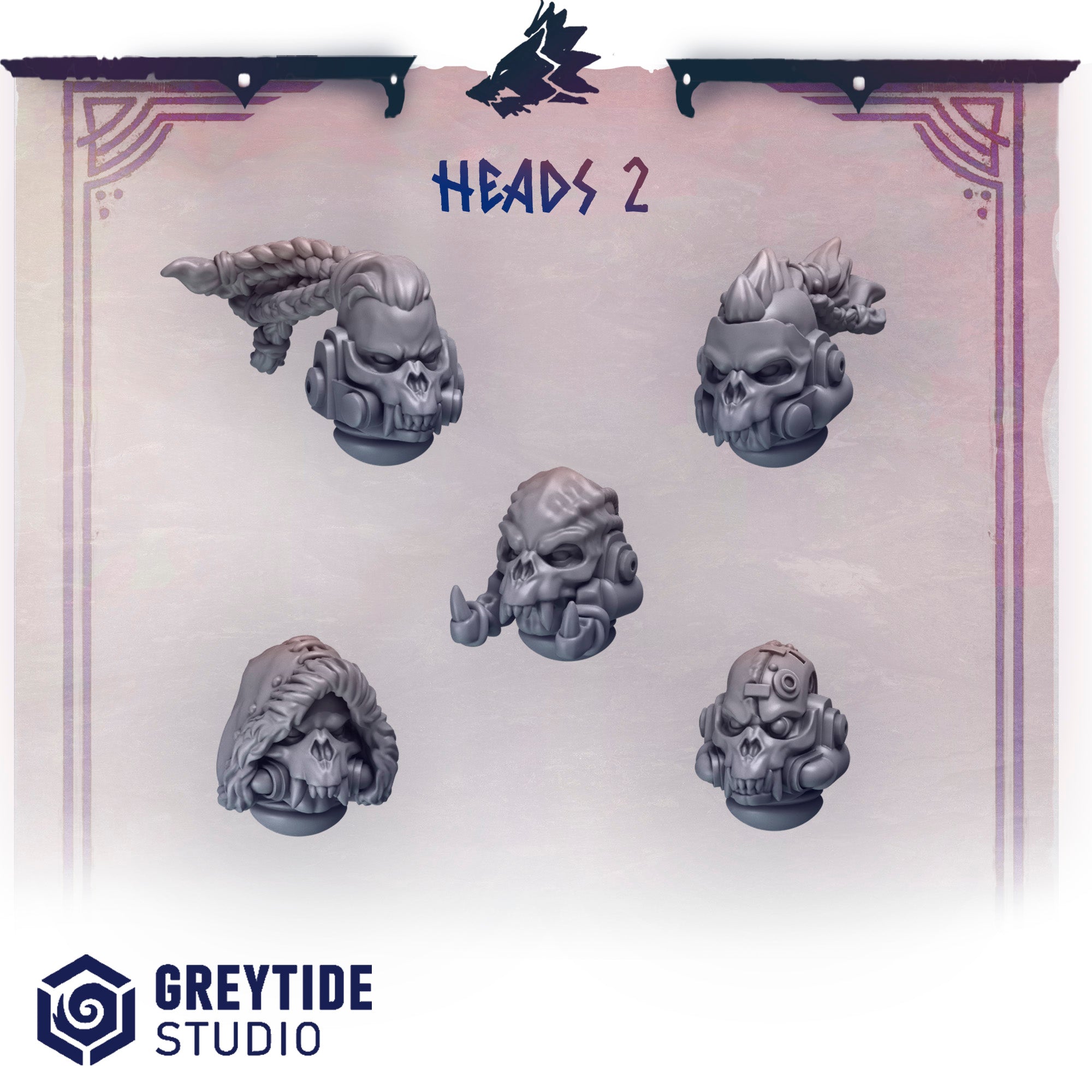 Primal Hounds Heads 2
