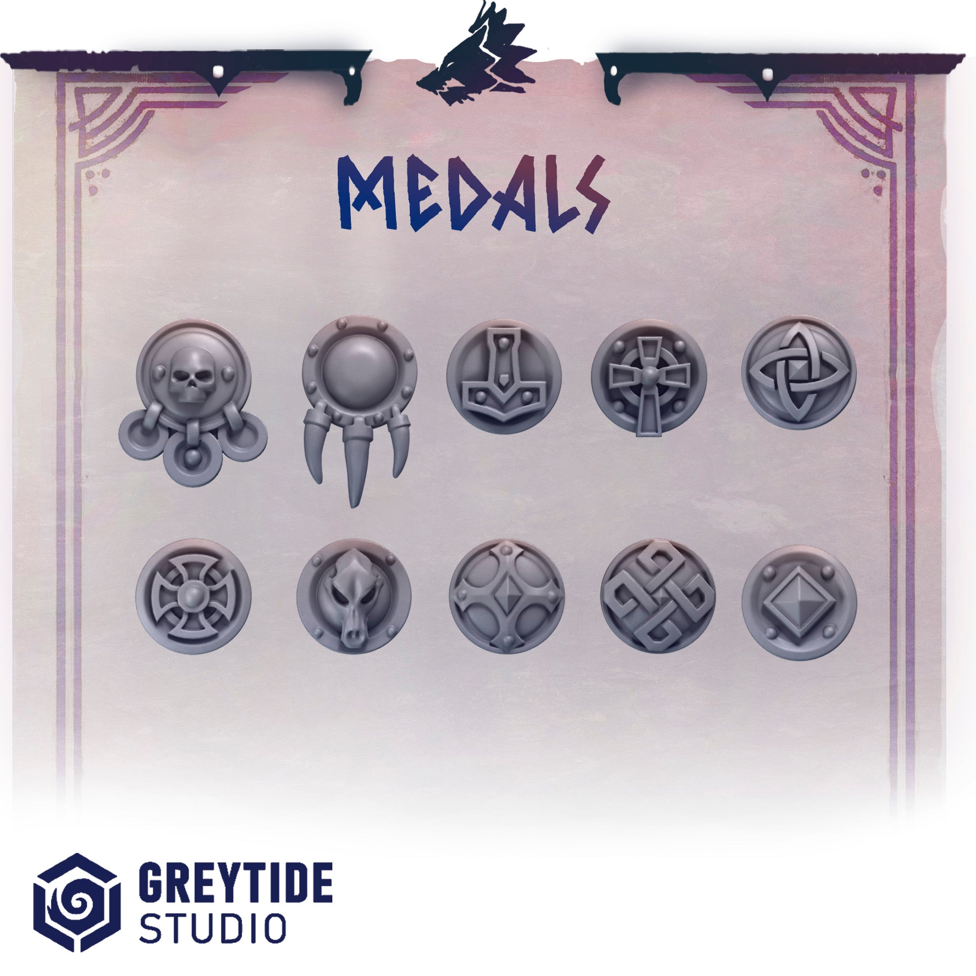 Primal Hounds Medals