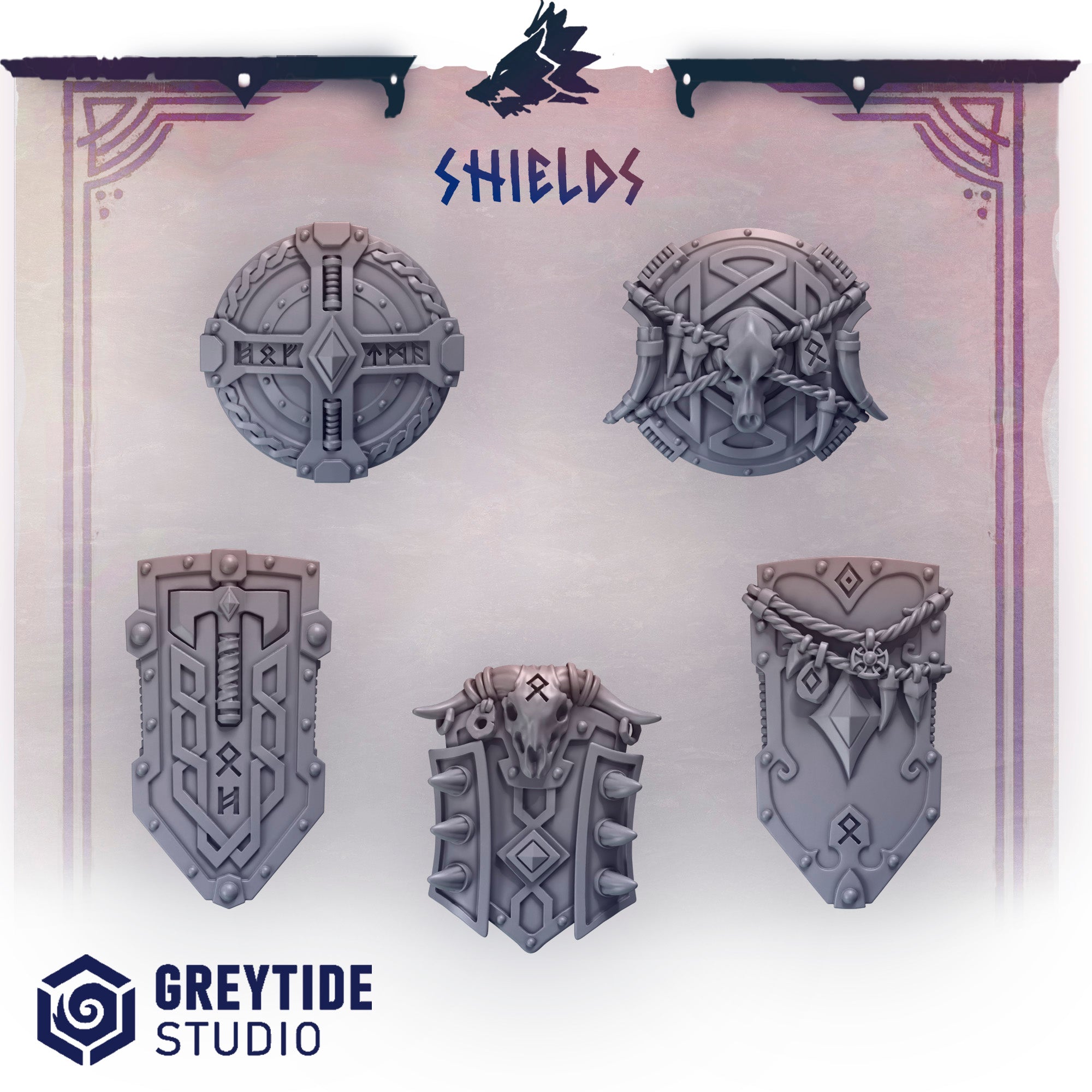 Primal Hounds Shields