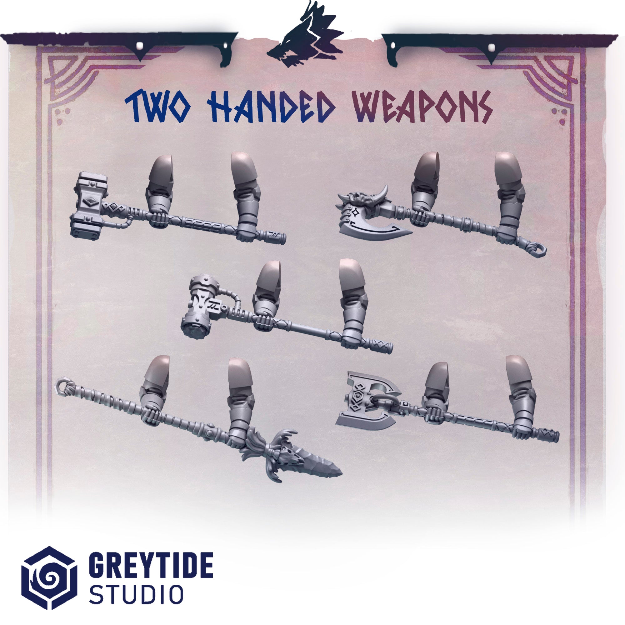 Primal Hounds 2 Handed Weapons