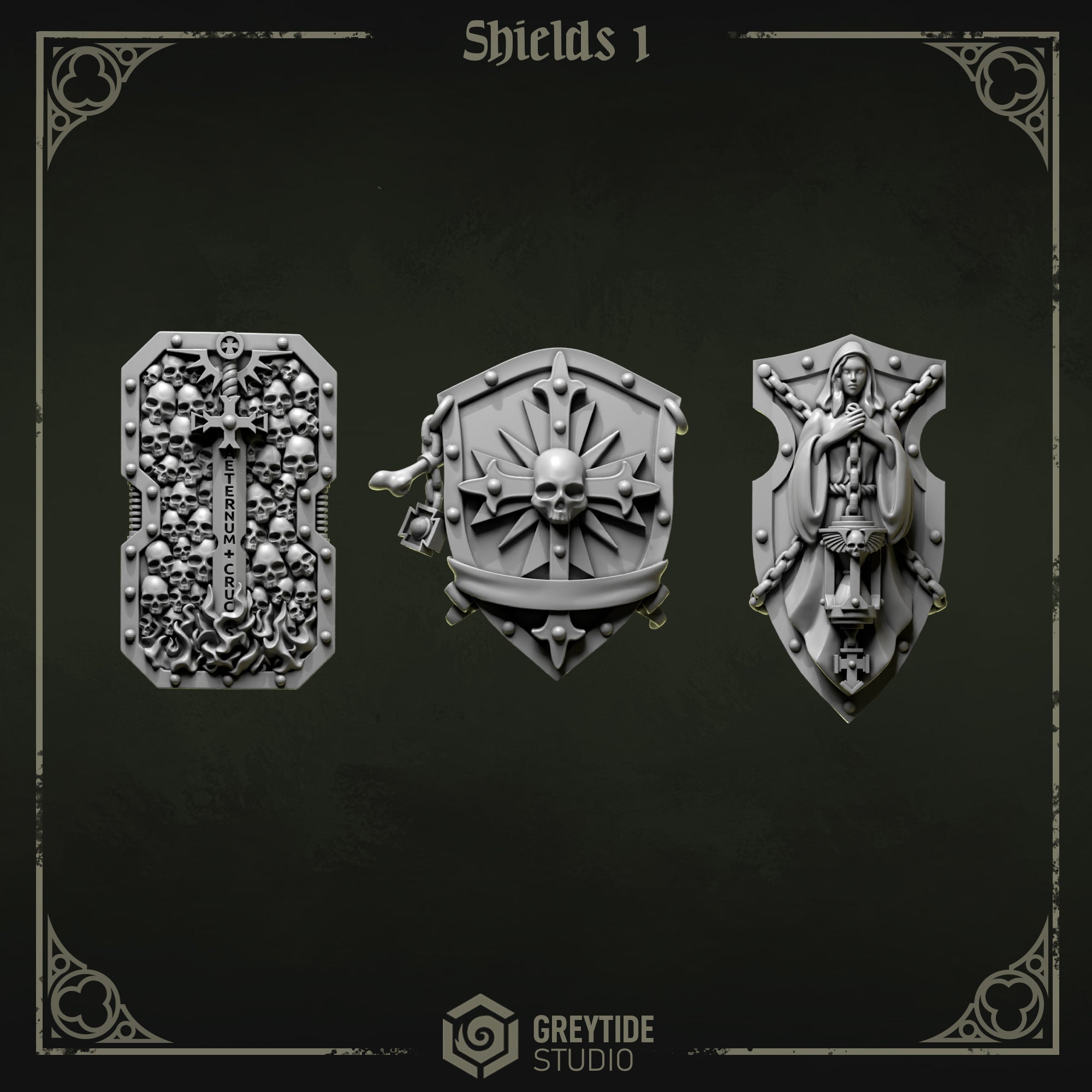 Lions Pride/Eternal Crusader Shields