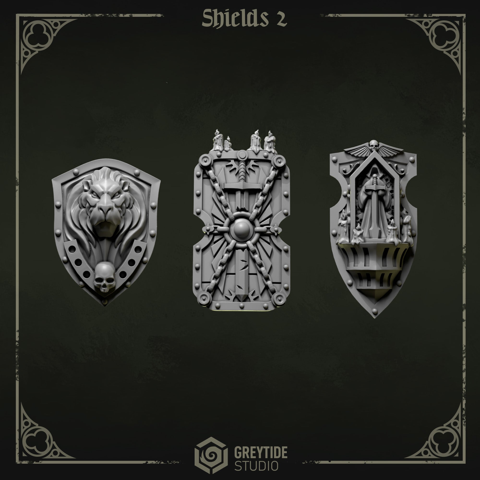 Lions Pride/Eternal Crusader Shields