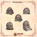 Crimson Lords Shoulderpads