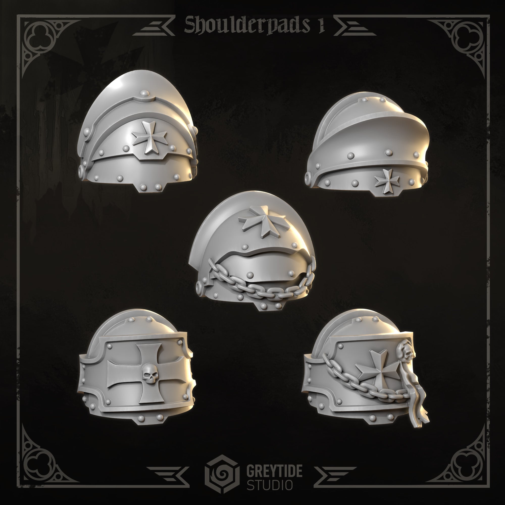 Eternal Crusaders Big Shoulderpads