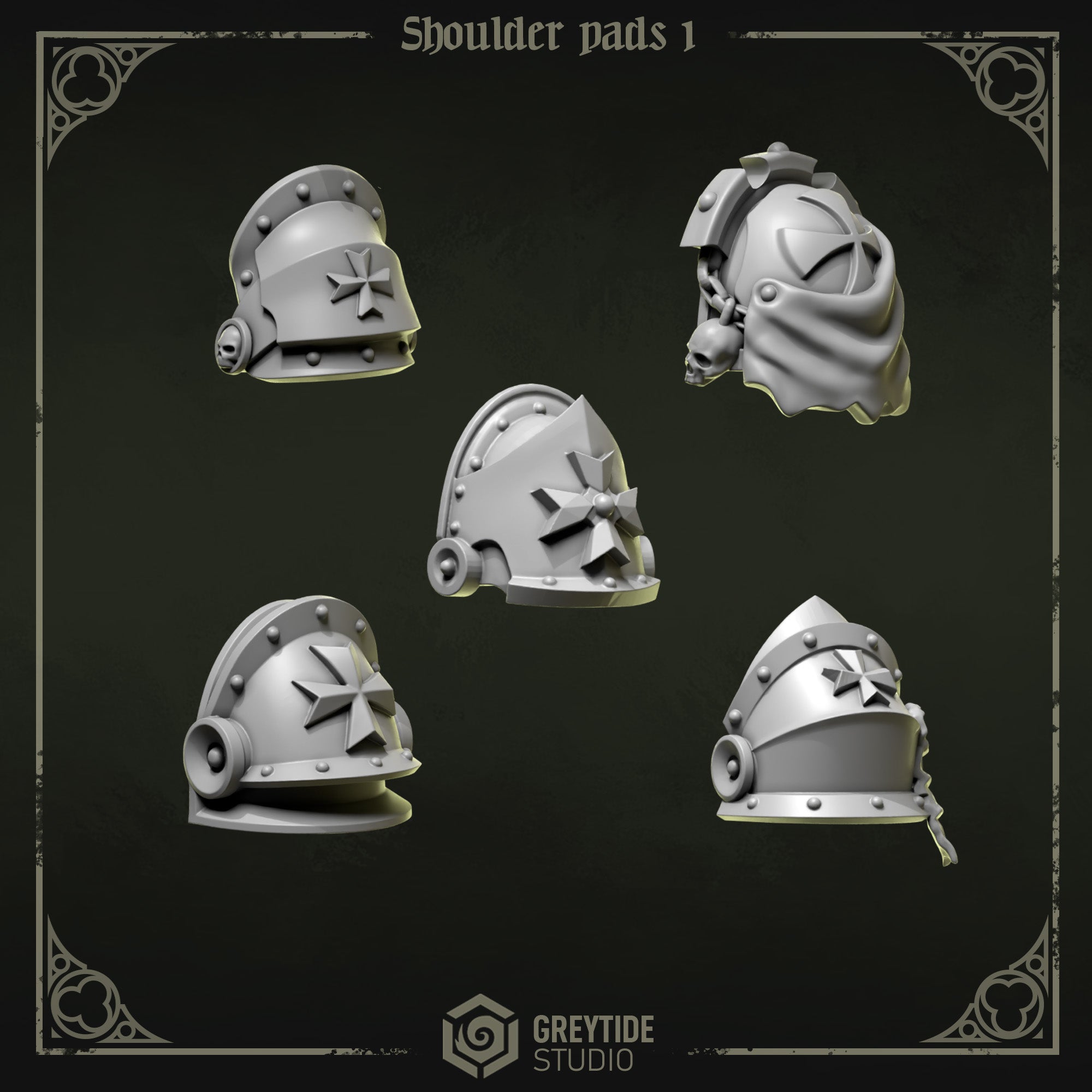 Lions Pride/Eternal Crusaders Shoulderpads