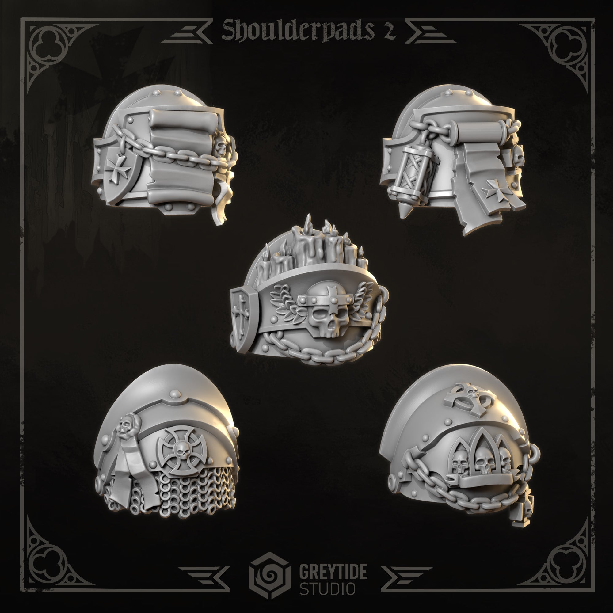 Eternal Crusaders Big Shoulderpads