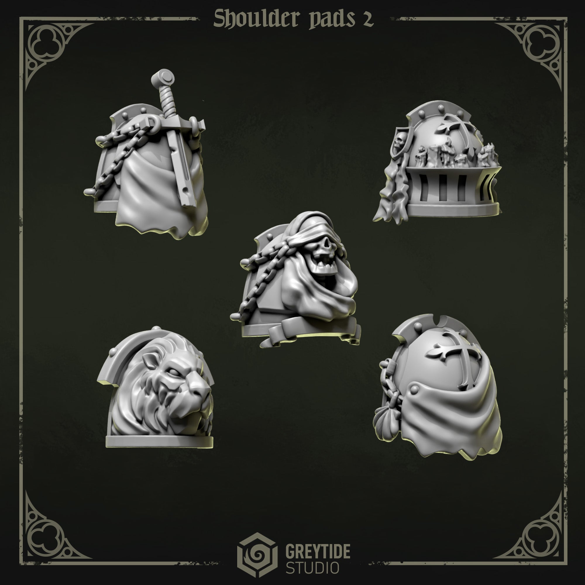 Lions Pride/Eternal Crusaders Shoulderpads