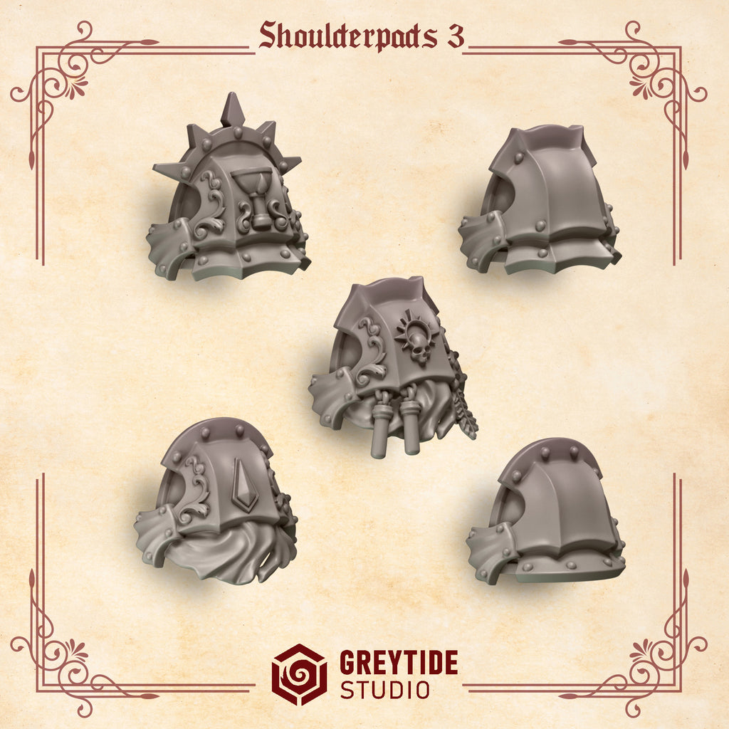 Crimson Lords Shoulderpads