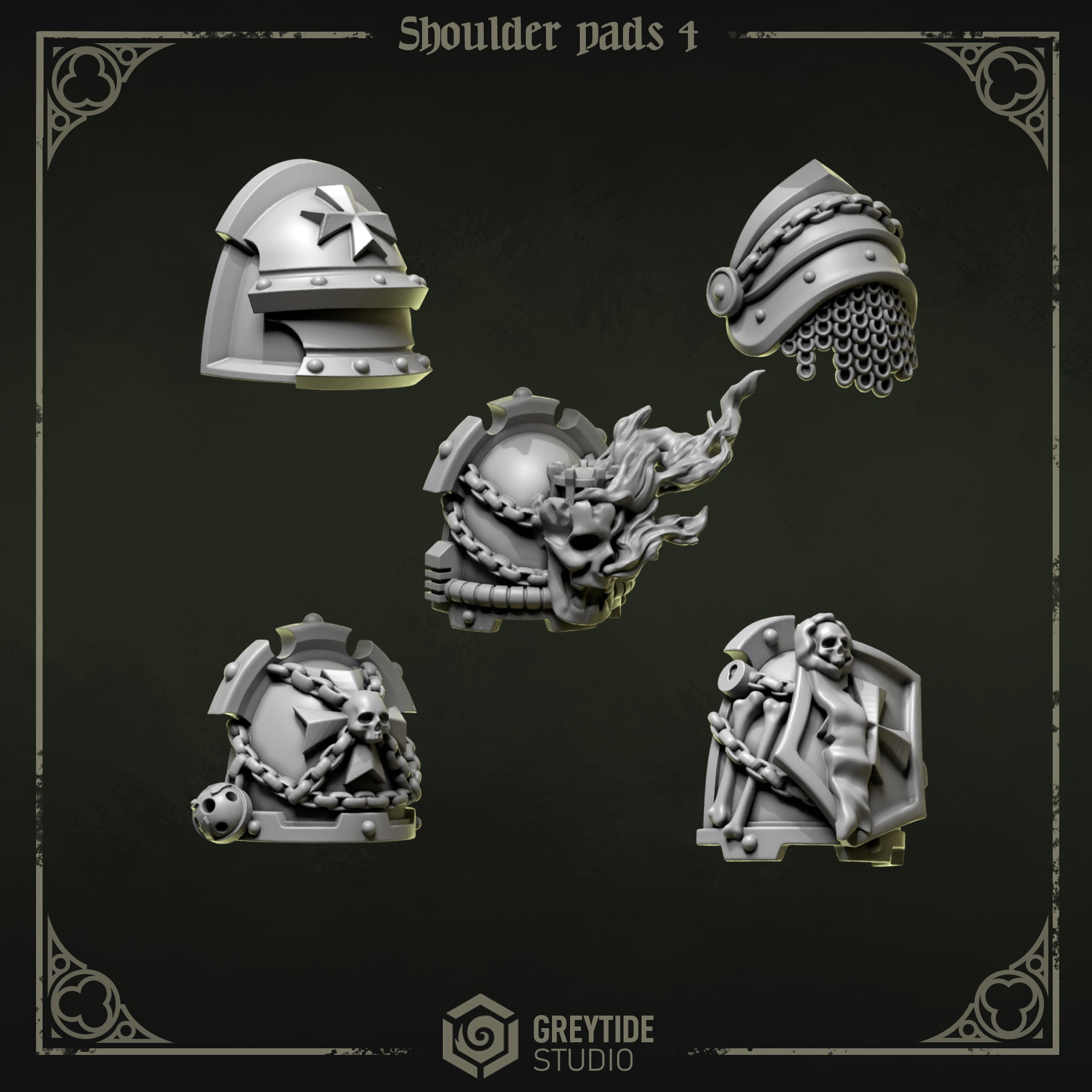 Lions Pride/Eternal Crusaders Shoulderpads