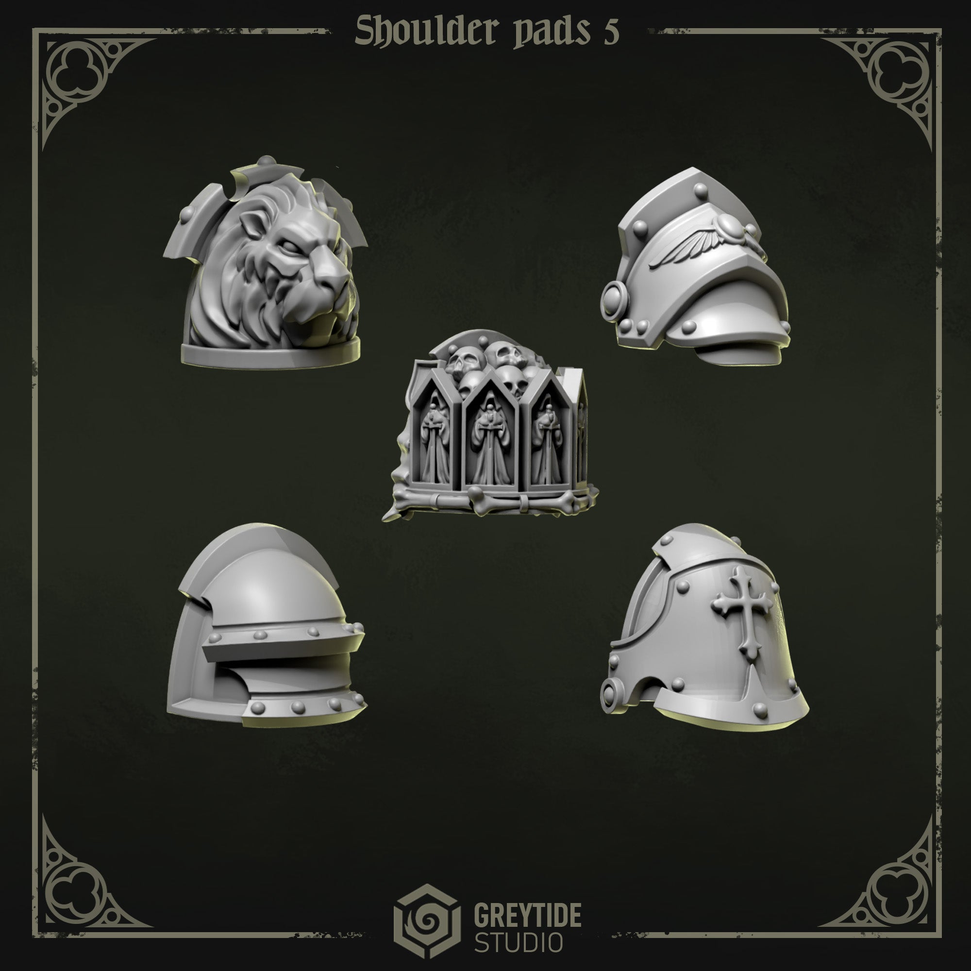 Lions Pride/Eternal Crusaders Shoulderpads