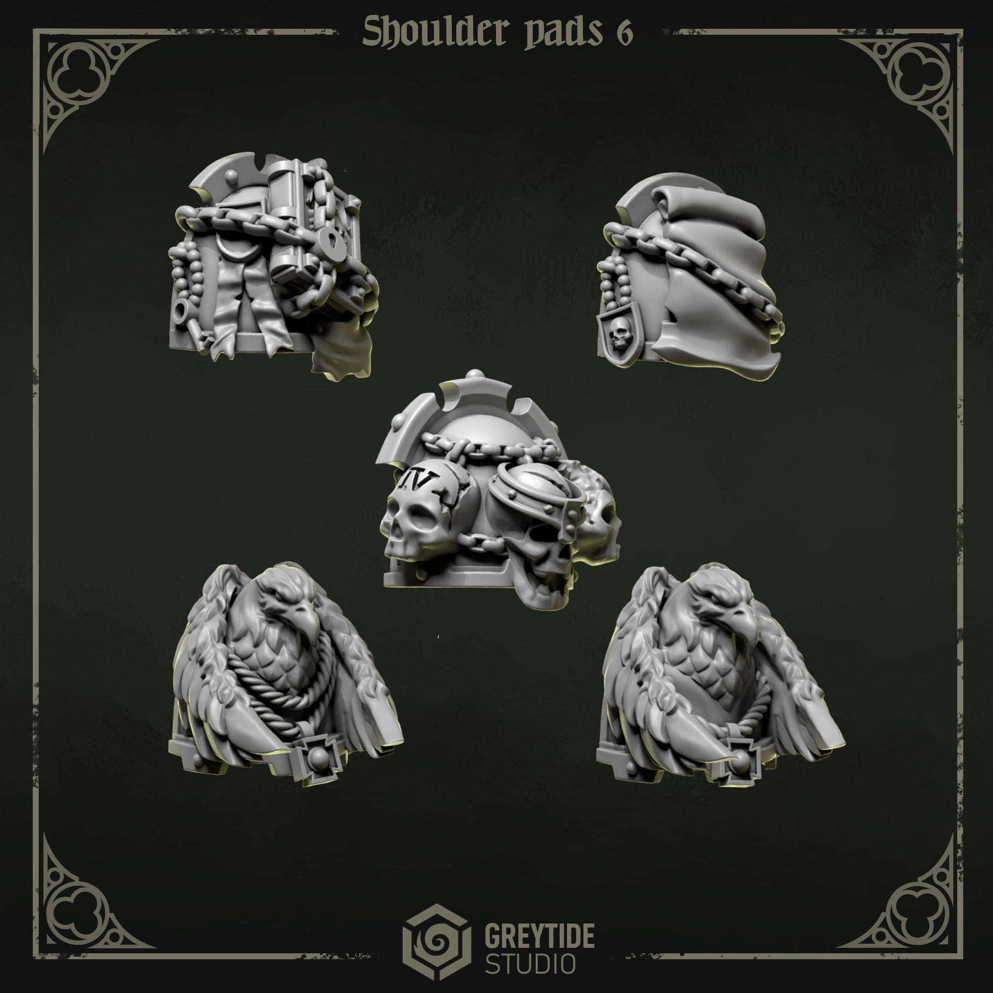 Lions Pride/Eternal Crusaders Shoulderpads