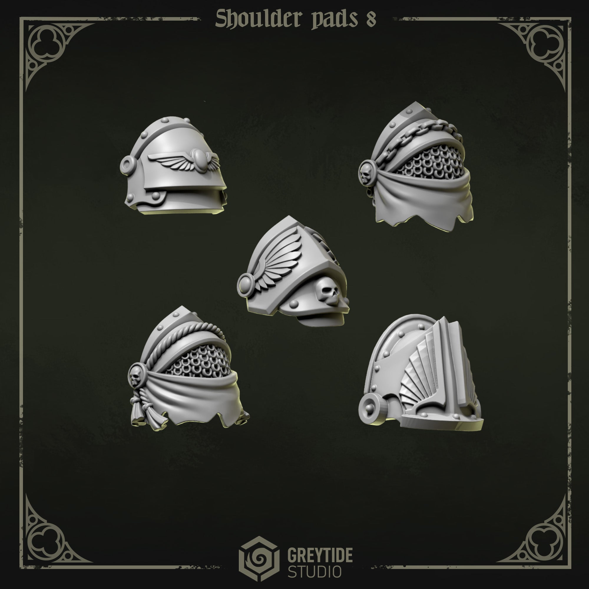Lions Pride/Eternal Crusaders Shoulderpads