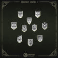 Lions Pride/Eternal Crusaders Shoulder Shields